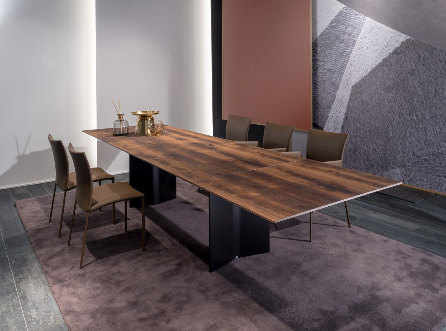Draenert - Atlas Magnum tafel & Nobile Soft stoel