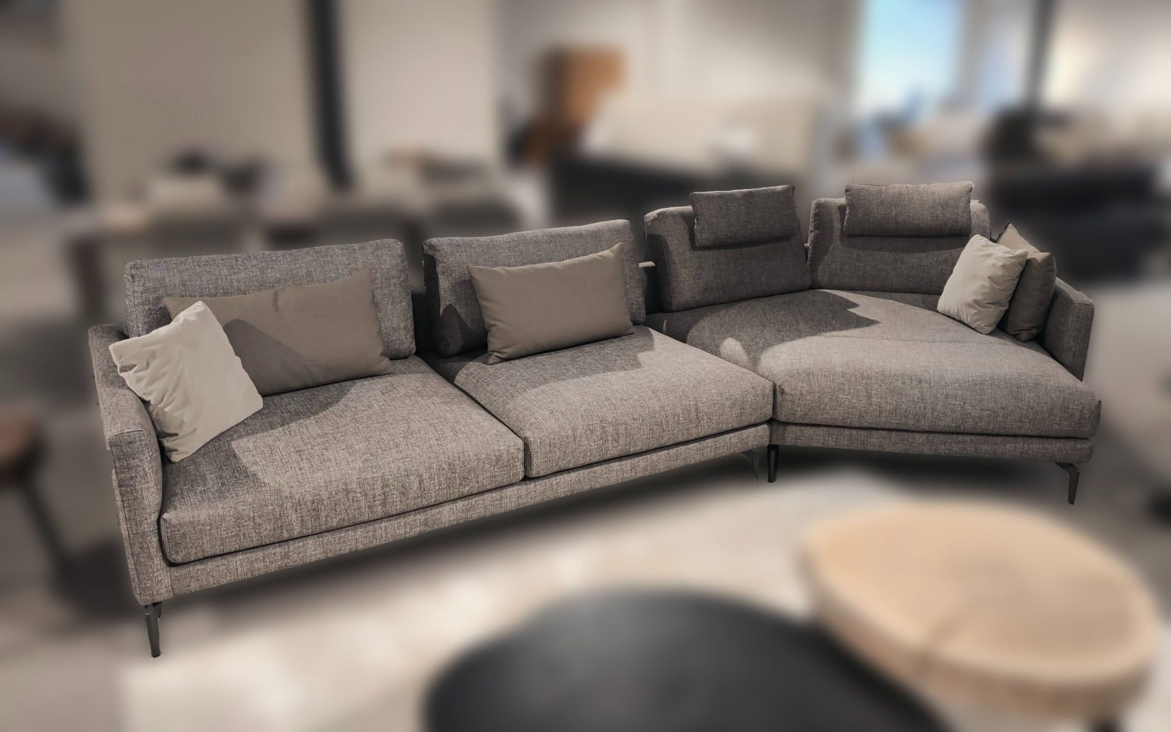 Rolf Benz - sofa met longchair