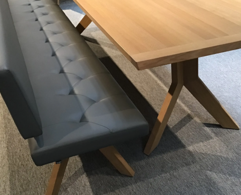 Team 7 – tafel met bank