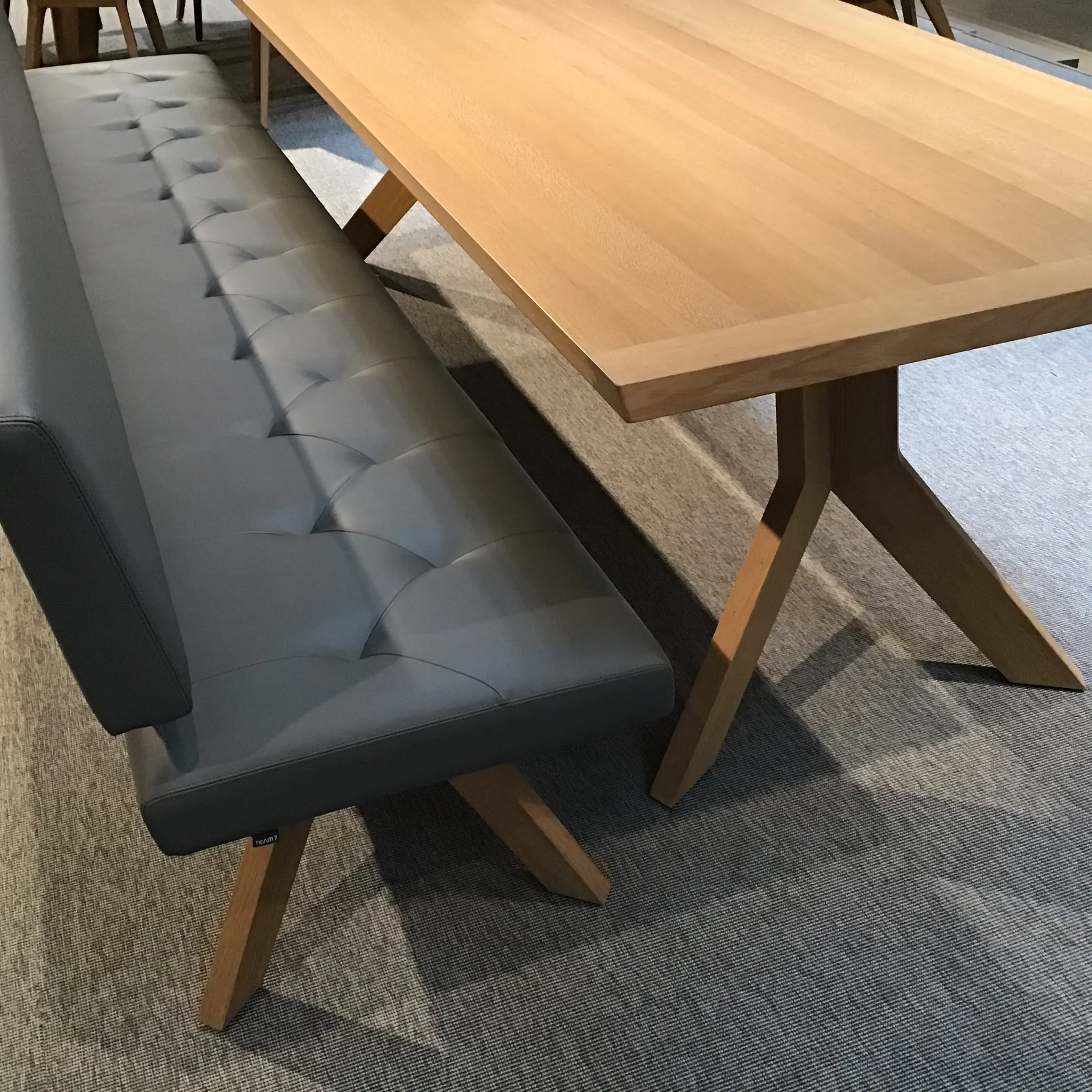 Team 7 – tafel met bank