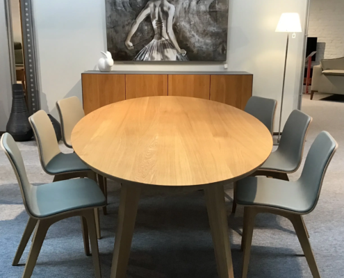 Zeitraum – tafel met 6 stoelen