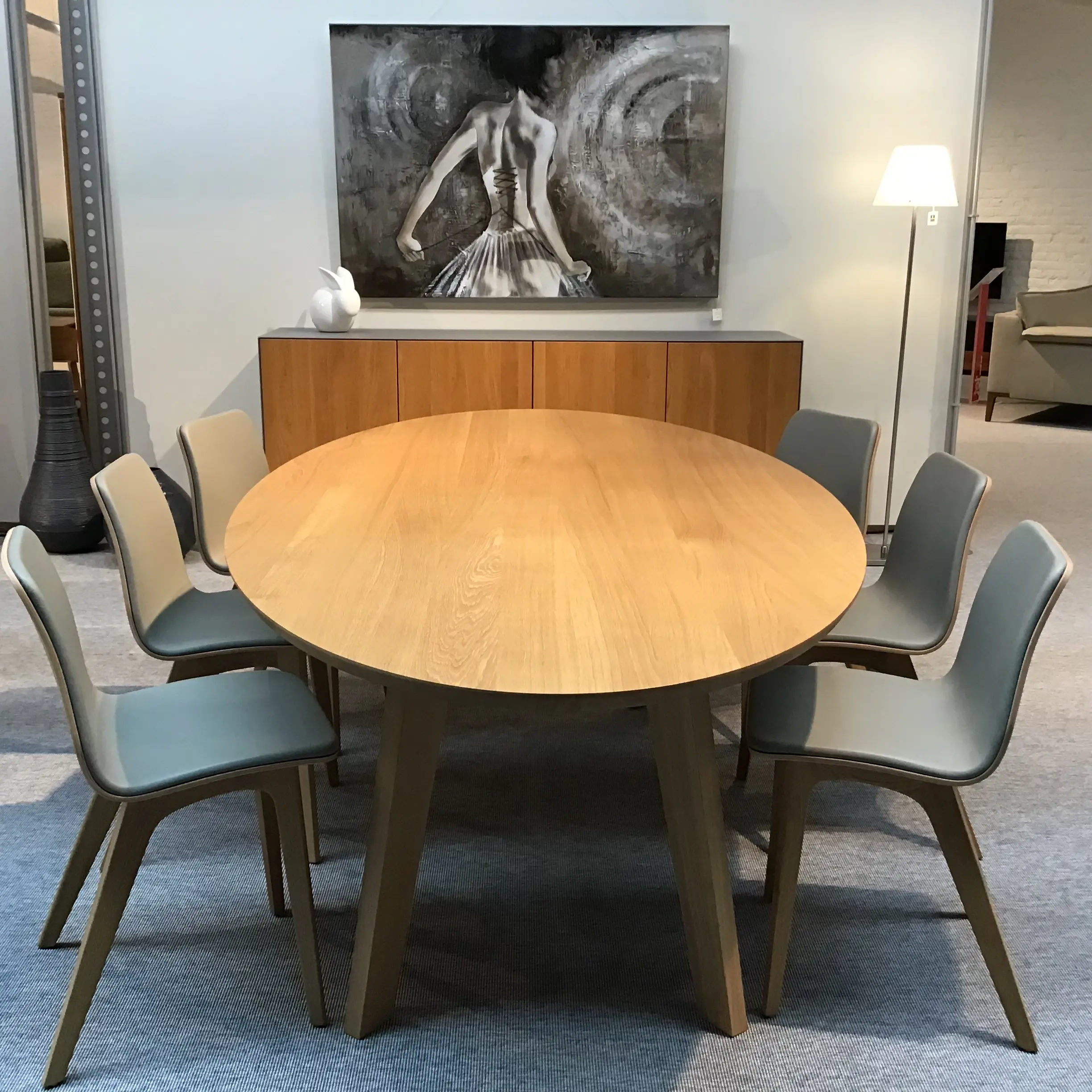 Zeitraum – tafel met 6 stoelen