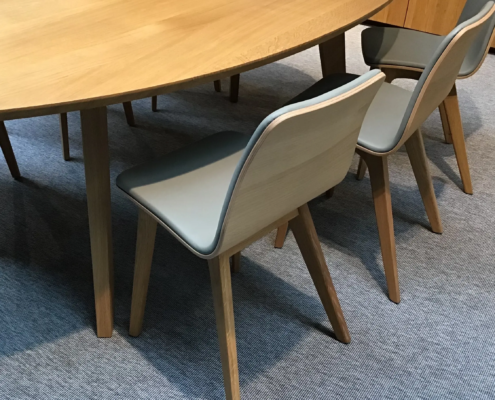 Zeitraum – tafel met 6 stoelen