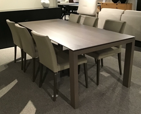 Willisau – tafel verlengbaar en 6 stoelen